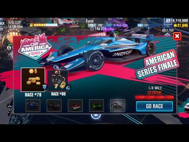 CSR 2 INDONESIA | AMERICAN SERIES FINALE ,RACE 60-80