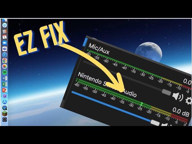 How to record audio in OBS (Nintendo Switch)(Mac)