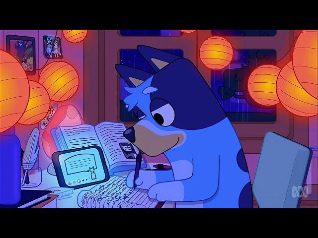Lo-Fi music with bluey chill music