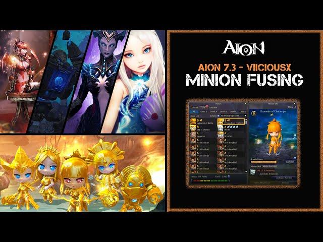 Aion 7.3 :: Fusing 22 Minions :: How many S-Rank Minions will I get?