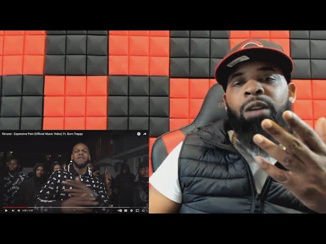 AMERICAN REACTS TO -Rimzee - Expensive Pain (Official Music Video) Ft. Born Trappy REACTION