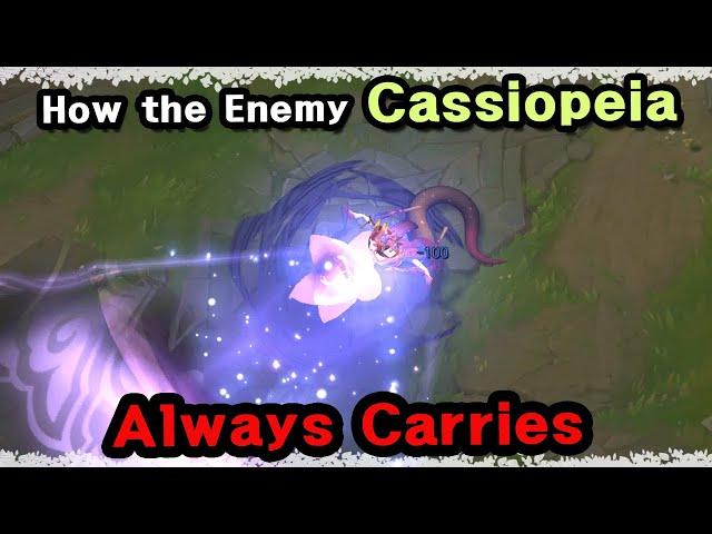 SECRET Cassiopeia Tips & Tricks : Dodge Q or Die