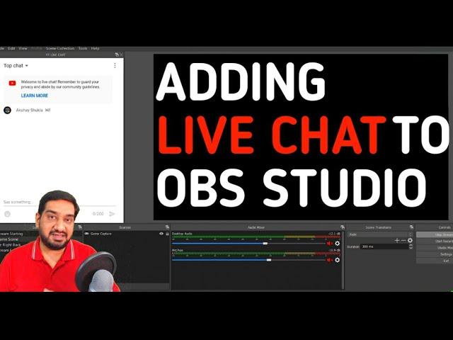 HOW TO ADD LIVE CHAT IN OBS STUDIO | ADD YOUTUBE LIVE CHAT TO OBS STUDIO | STREAMERS DIGEST