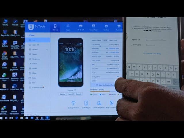 Iphone 6 Plus | Icloud bypass 12.5.5 window Free Tool 2022