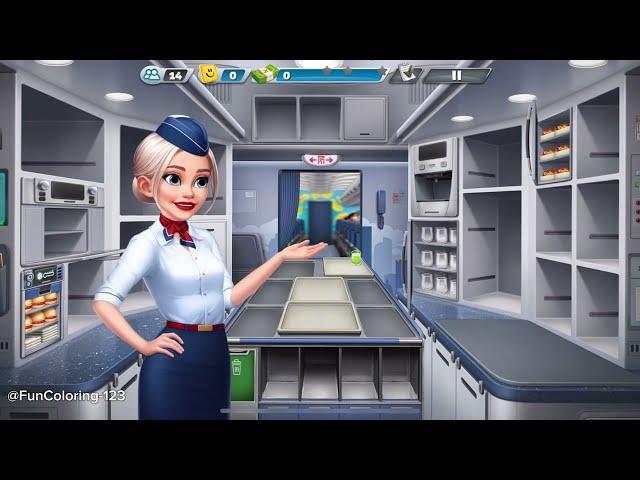 Playing Airplane Chefs | Cooking Game | Levels 1-3 #3