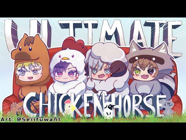 Noctyx Partying Animal Style! - Ultimate Chicken Horse w/ Noctyx 【NIJISANJI EN | Fulgur Ovid】