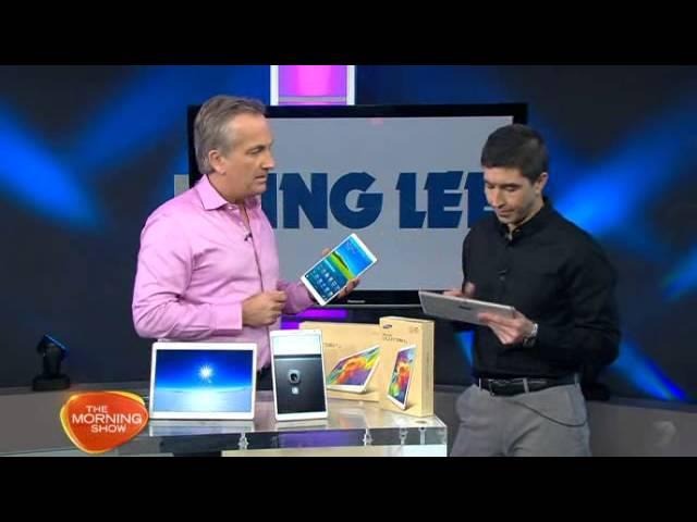 Bing Lee Tab S Live on The Morning Show