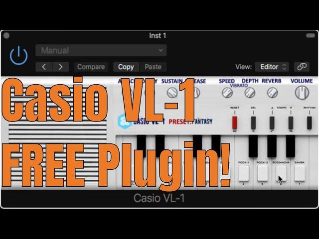 Autodafe Casio VL-1 Plugin for MAC/Windows