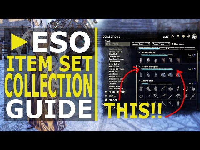 Your Inventory will NEVER be FULL again | ESO Item Set Collection Guide - Markarth