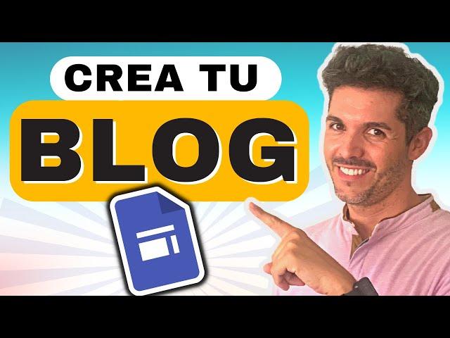  Cómo crear un BLOG  (Fácil y Gratis con Google Sites) 