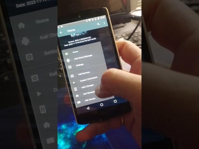 Nexus 5 Kali Nethunter   #nexus #kalilinux #nethunter #smartphone #hackmobile #hacker #redteam