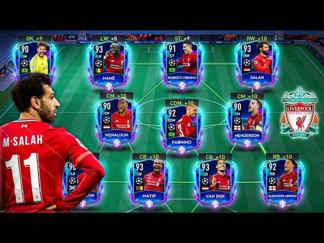 Liverpool 2019 UCL Winning Squad Builder | Liverpool FC Master Squad - FIFA Mobile 22