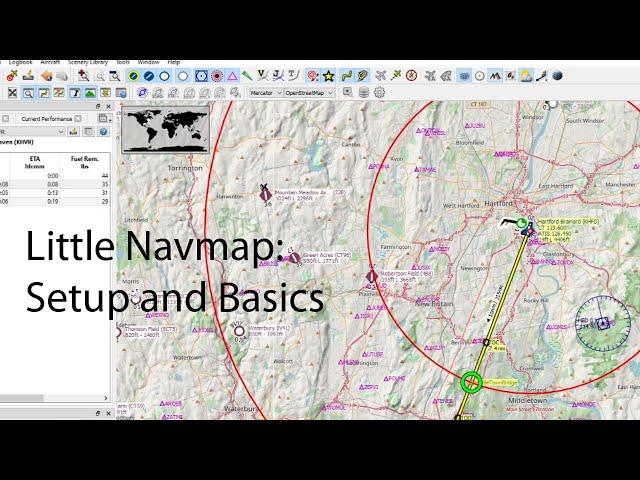 Little Navmap basics and setup.