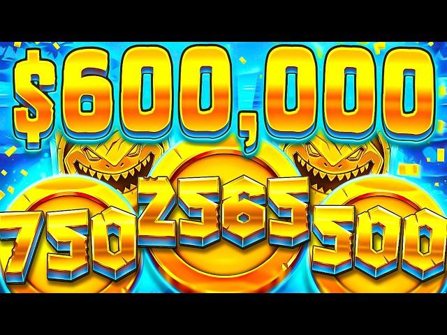 MY CRAZIEST $600,000 WINS EVER On COIN SLOTS!