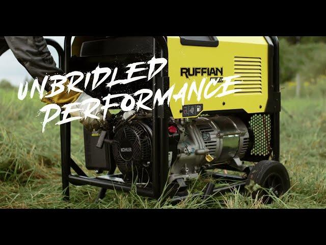 ESAB Ruffian ES 150G | The compact welder-generator that’s driven to run wild