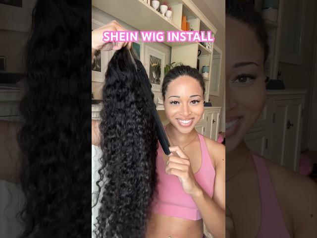 BEST SHEIN PRE CUT GLUELESS HD LACE WIG INSTALL