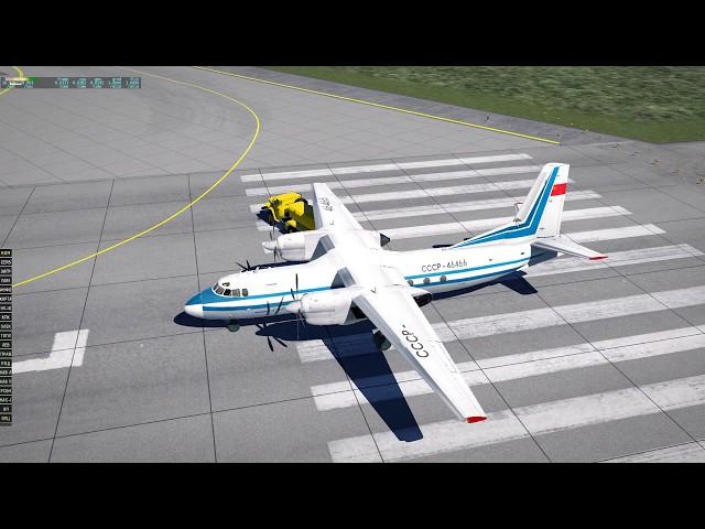 X Plane 11 ан-24 фелис запуск