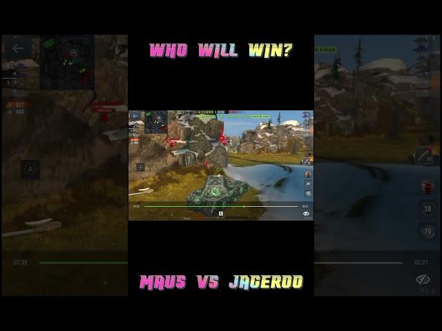 Solo Maus vs Jg.Pz Mighty in Falls Creek | #wotbmemes #games #gaming #wotblitzfunny #wotblitz #wotb