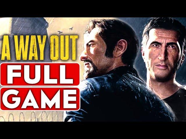 A WAY OUT Gameplay Walkthrough Part 1 FULL GAME [1080p HD Xbox One X] - No Commentary