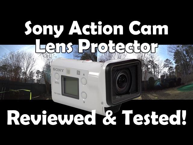 Sony AKA-MCP1 Lens Protector for FDR-X3000 Action Camera Tested and Reviewed