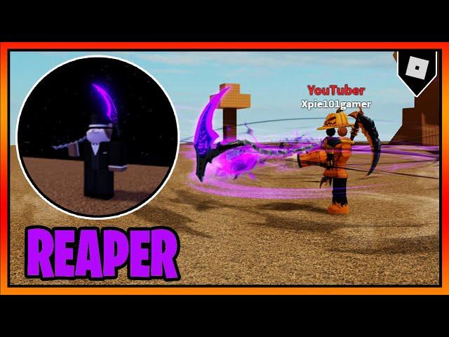 How to get the "GRIM REAPER" BADGE + REAPERABILITY in ABILITY WARS || Roblox