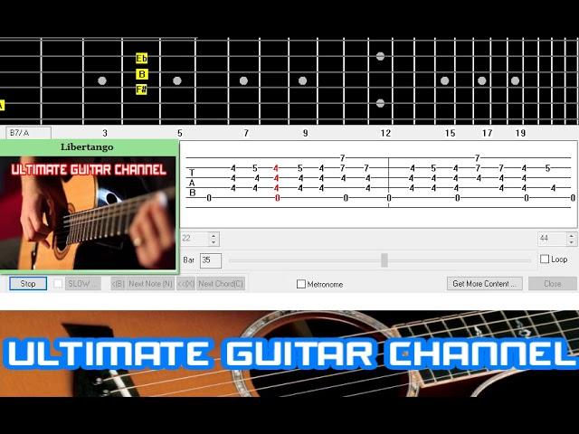 [Guitar Solo Tab] Libertango