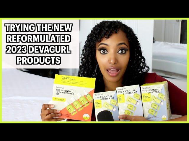 I Bought all of the New DevaCurl Products!