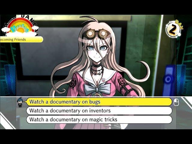 Dangan Salmon Team : Dating Events - Miu Iruma (All Options)