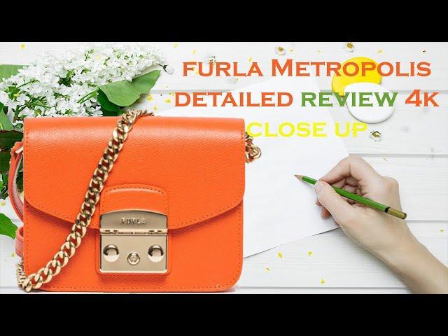 NEW FURLA METROPOLIS Mini Crossbody Detailed  4K CLOSE UP 2021 HAUL review