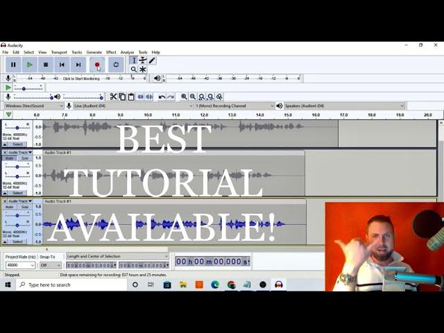 How To Use AUDACITY 2022 "Audacity Tutorial 2022"- COMPLETE GUIDE  - Voice Over, Podcast, Music, ACX