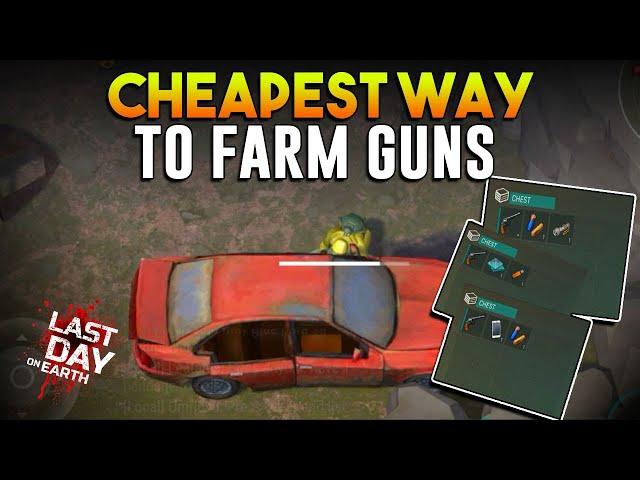 CHEAPEST WAY TO FARM GUNS  IN SECTOR 7  |  LAST DAY ON EARTH: SURVIVAL