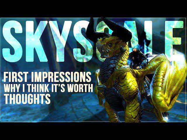 Guild Wars 2 - Skyscale Unlocked! First impression & some thoughts