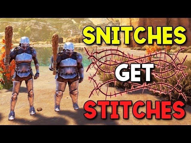 SNITCH REVEALS OUR BASE  -  ARK Extinction - Duo Survival Series #5