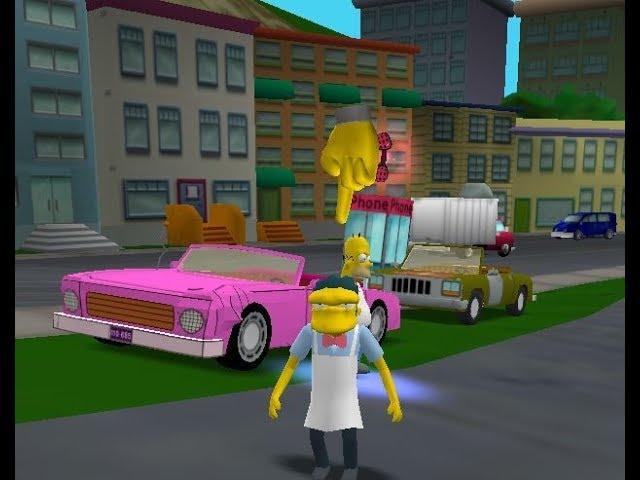 Simpsons Hit And Run - Road Rage Returns Level 2 (Part 2)