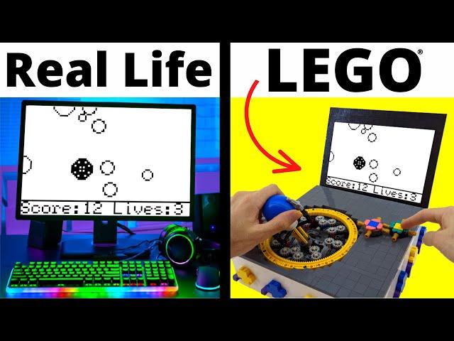 I Built A LEGO® PC And Play Video Games On It!