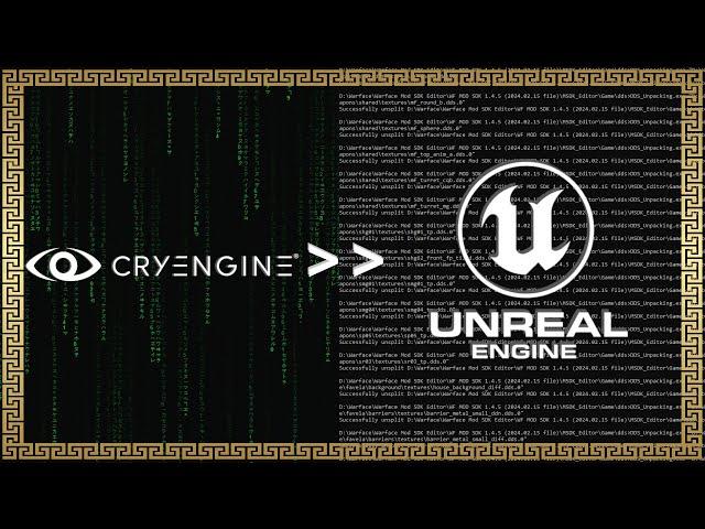 #Warface | Как портировать карты из движка Cry Engine в Unreal Engine 5 и другие 3D редакторы