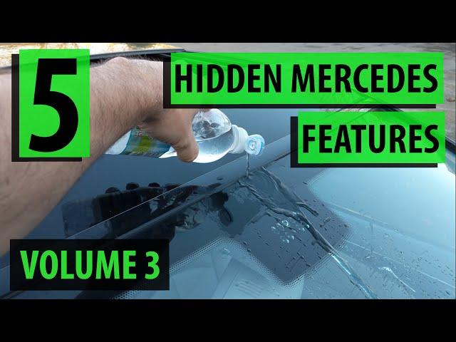 5 Hidden Mercedes functions, tricks & features - Vol 3
