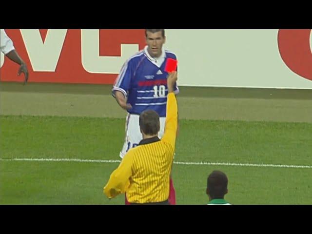 Zidane's Red Card - France vs Saudi Arabia (FIFA World Cup 1998)