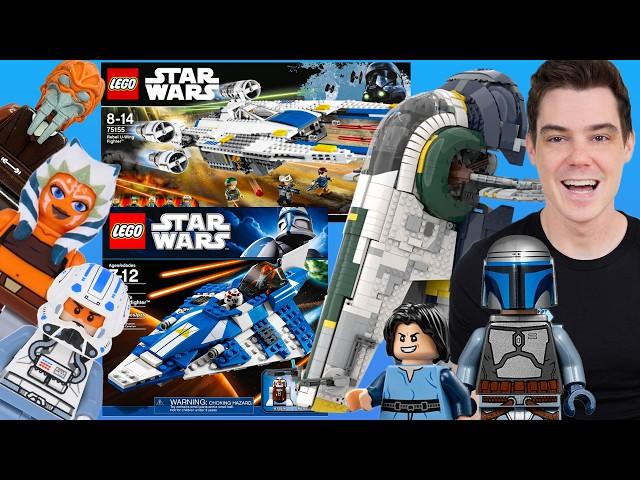 HUGE LEGO Star Wars 2025 RUMORS! (UCS JANGO FETT SLAVE 1, PLO KOON'S STARFIGHTER & ARC-170 MINIFIGS)