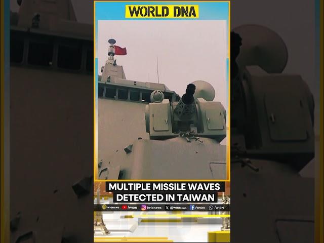 Multiple Missile Waves Detected in Taiwan | WION Shorts | World News