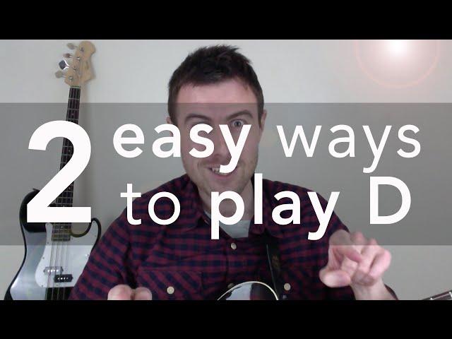 2 Super-Easy Ways To Play The D Chord On Guitar