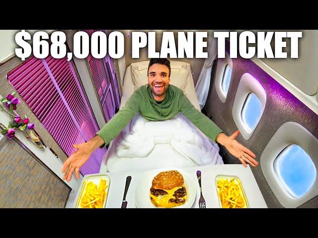 24 HOURS in WORLD’S BEST FIRST CLASS (Record Breaking $68,000 Ticket)!