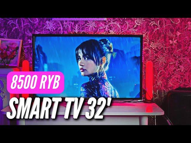 КАКОЙ ТЕЛЕВИЗОР КУПИТЬ со SMART TV до 10000 руб  TOPDEVICE 32BS01