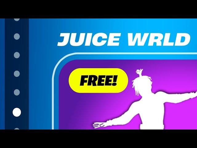 FREE EMOTE for EVERYONE who did this! (JUICE WRLD REWARD)