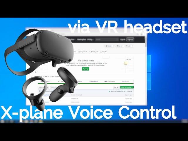 X-Plane Voice control via VR headset Oculus Rift