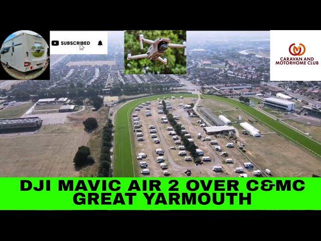 A Flight Over The C&MC Site At Great Yarmouth Race Course UK