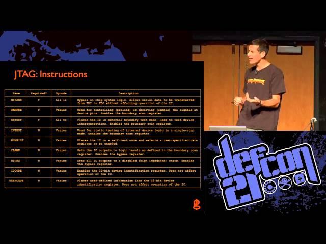 Defcon 21 - JTAGulator: Assisted Discovery of On-Chip Debug Interfaces