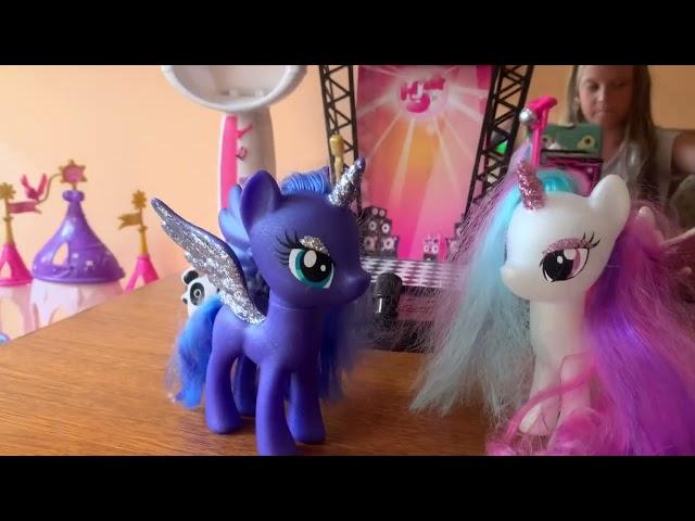 My little pony. Луна и Селестия поменялись телами. Пони игрушки