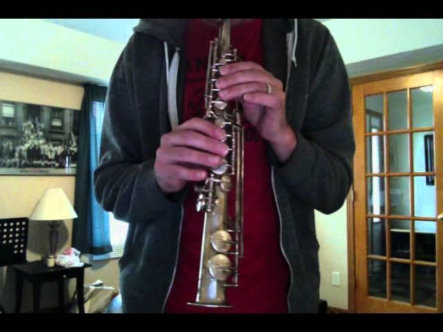 Buescher Sopranino Saxophone