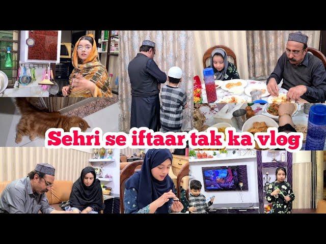 Alhumdulillah Sehri se iftaar tak ka vlog muqadas ne di recipe 